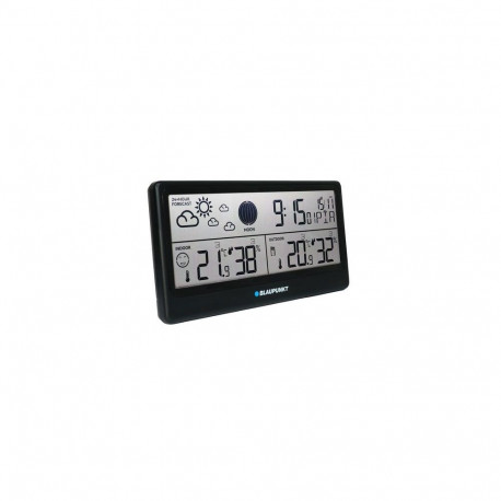Weather Station - Blaupunkt WS20BK LCD Display, Indoor/Outdoor Temp & Humidity, Black