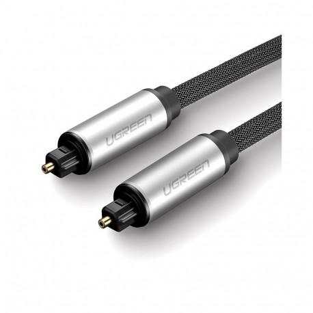 UGREEN AV108 Cable optical TOSLINK - TOSLINK 3m braided grey