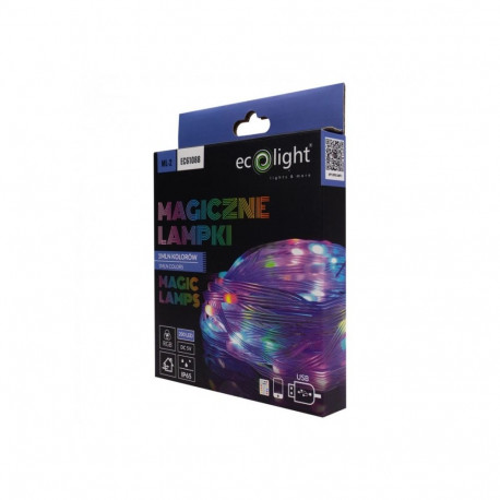 Magiczne lampki 1mln kolorów 200 led 10m dc5v