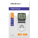 Qoltec plug with a timer PC0628 LCD