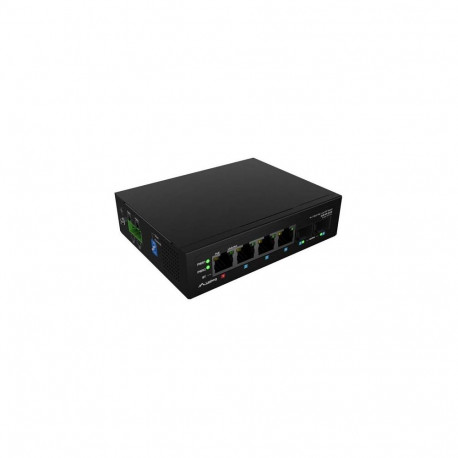 Lanberg võrgulüliti ILGE-4P-2S-90 haldamata Fast Ethernet (10/100) Power over Ethernet (PoE) 1U, mus