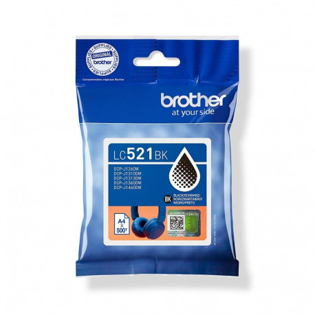 Brother LC521BK Black Inkjet Cartridge