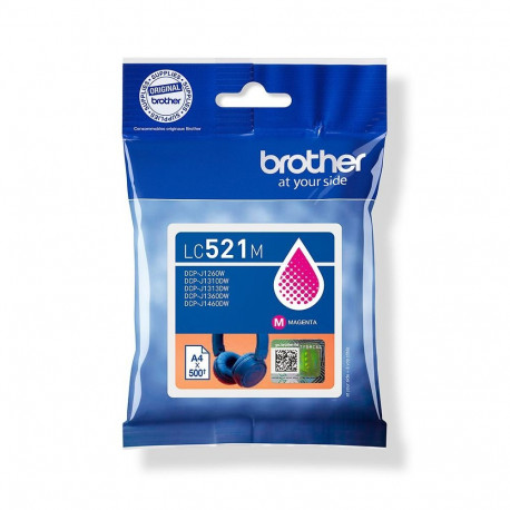 Brother LC521M Magenta Inkjet Cartridge