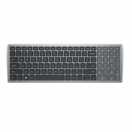 Dell Keyboard KB740 Wireless, RU, 2.4 GHz, Bluetooth 5.0, Titan Gray
