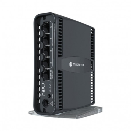 Mikrotik C52iG-5HaxD2HaxD-TC - hAP ax hAP ax C52iG-5HaxD2HaxD-TC 802.11ax, 1200 Mbit/s (5 GHz)/ 574 