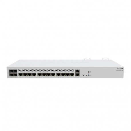 Mikrotik Cloud Core Router CCR2116-12G-4S+, 16-CORE 2 GHZ ARM CPU, 16 GB DDR4 RAM, 4x10G SFP+ ports,