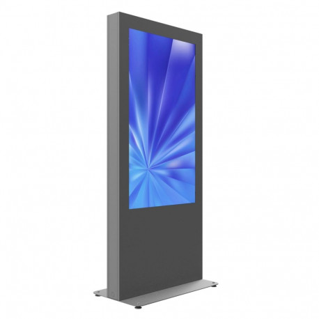 EDBAK IDS09.55 UNIVERSAL INDOOR FLOORSTANDING KIOSK 55", BLACK |