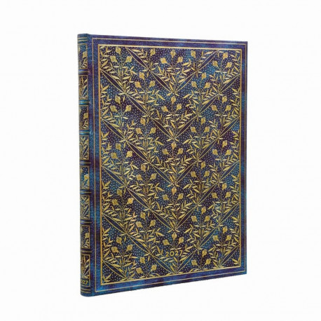 Raamatkalender 2027 Paperblanks Wildflower Song Ultra nädal horisontaalne, verso