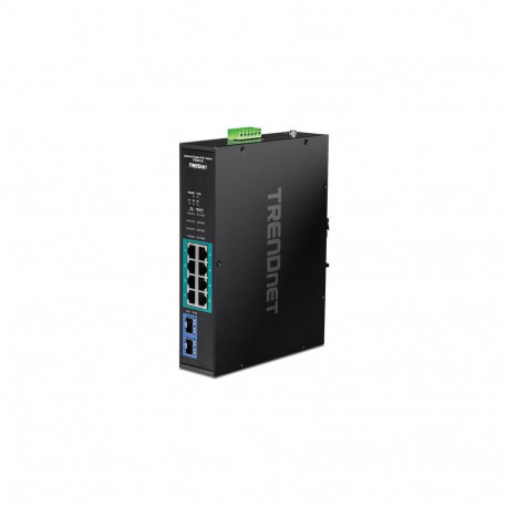 Trendnet TI-PGM102 network switch Gigabit Ethernet (10/100/1000) Power over Ethernet (PoE) Black