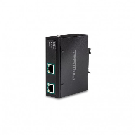 Trendnet TI-E100 network extender Network transmitter Black 10, 100, 1000 Mbit/s