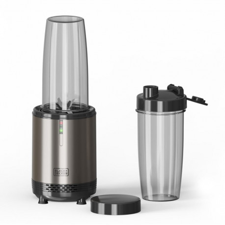Black+Decker BXJBA1203E 1000 W hand blender + 2 bottles + 2 lids