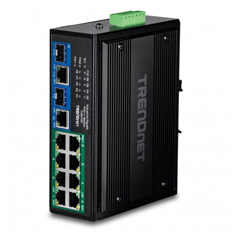 Trendnet võrgulüliti TI-BG108 Gigabit Ethernet (10/100/1000) Power over Ethernet (PoE), must