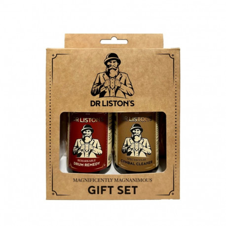 Dr. Liston’s trummide ja taldrikute puhastuskomplekt DR-GS-DRCC, 2 × 150ml