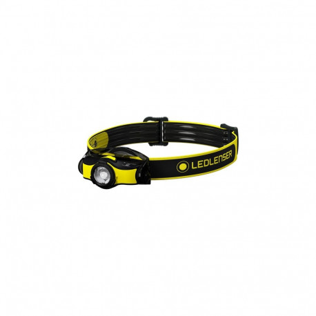 Ledlenser pealamp iH5, must-kollane