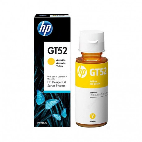 HP GT52 kollane originaal tindipudel