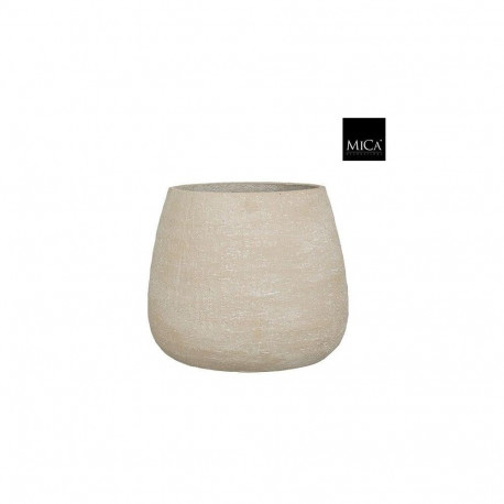 Lillepott HECTOR D45.5 H38CM, kreemikas
