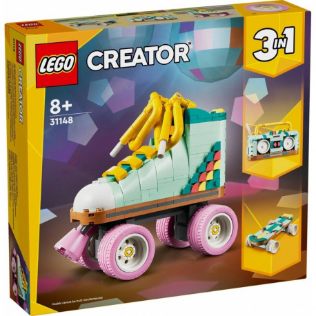 Creator ehitusklotsid 31148 retrostiilis rulluis