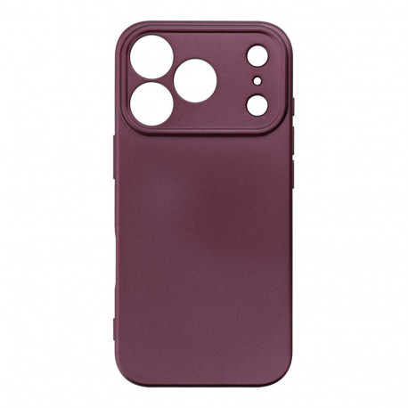 Case for iPhone 18 Pro / 17 Pro Metallic dark cherry