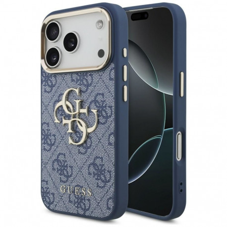 Case for IPHONE 18 Pro /17 Pro (Big Classic Logo 4G) blue