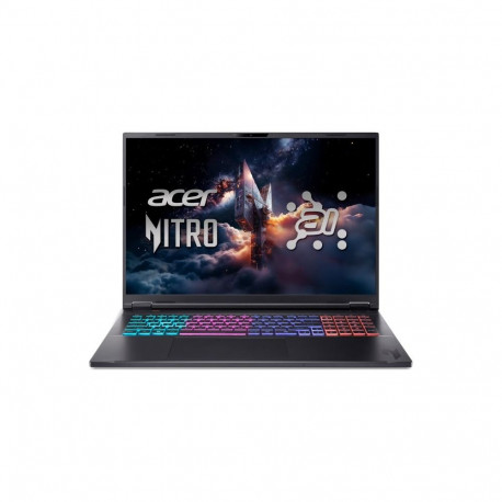 Acer | Nitro 18 AI AN18-61-R25V | Obsidian Black | 18 " | IPS | WQXGA | 2560 x 1600 pixels | AMD Ryz