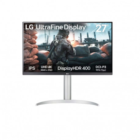 LG 27UP650K-W | 27 " | IPS | UHD | 16:9 | 60 Hz | 5 ms | 3840 x 2160 pixels | 400 cd/m | HDMI ports 