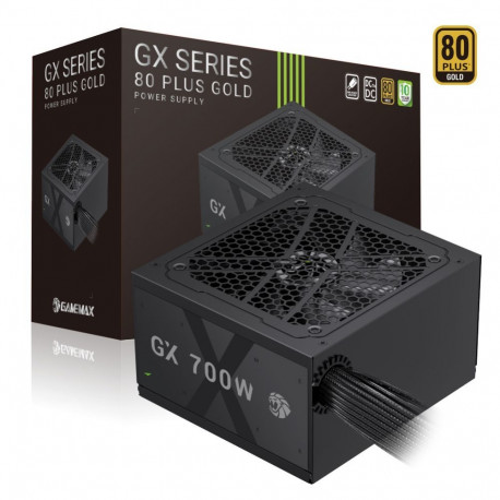 gamemax PSU | GX 700G | 700 W | Gold | Non-Modular