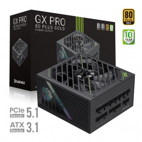 gamemax PSU | GX PRO 1050G | 1050 W | Gold | Full Modular