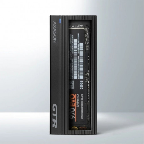 Axagon EEM2-GTR SuperSpeed+ USB-C NVMe M.2 THIN RIB box