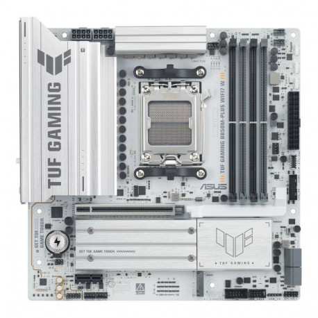 Asus TUF GAMING B850M-PLUS WIFI7 W | Processor family AMD | Processor socket AM5 | DDR5 | Supported 