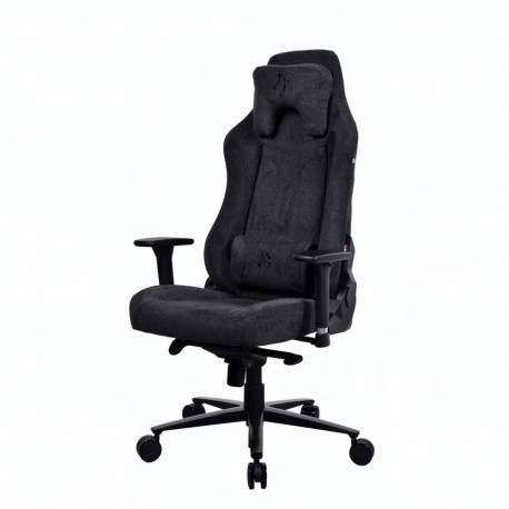 AROZZI Soft Fabric/Metal/Aluminium | Gaming Chair | Vernazza Soft Fabric | Pure Black