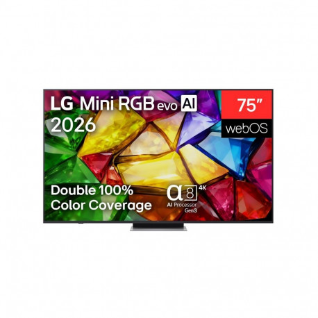 LG 75MRGB87B3B 75" (189 cm) 4K Mini RGB evo Smart TV |
