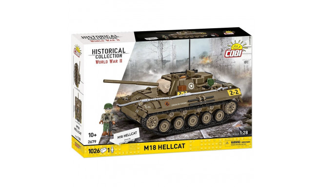 Ehitusklotsid M18 Hellcat, 1026 osa