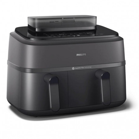Philips kuumaõhufritüür 5000 series NA550/00, kahekordne 9L, eraldiseisev 2750W, must