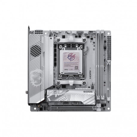 MSI MPG X870I EDGE TI EVO WIFI | Processor family AMD | Processor socket AM5 | DDR5 | Supported hard