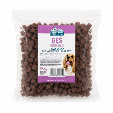 PETITTO koeramaius pehmed hanelihakuubikud 500g