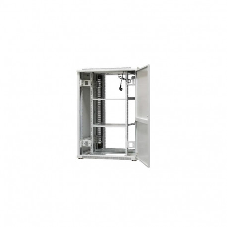 EMITERNET raamkapp EmiterNet Top 24U, eraldiseisev, plekist/klaasist esiuks, 800x800x1180mm (laius/s