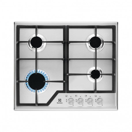 Electrolux KGS6426SX Stainless steel Built-in 59 cm Gas 4 zone(s)