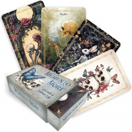 Oracle Cards - Memento Mori Oracle Cards (Red Wheel, 36 cards)