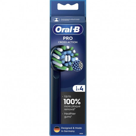 Oral-B EB50-4 CrossAction Black Brush Set