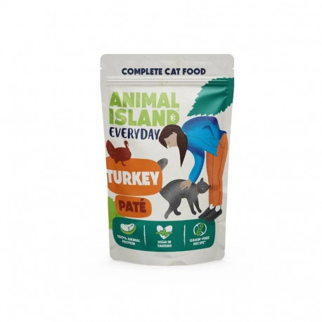 ANIMAL ISLAND Everyday Turkey pate - wet cat food - 100g
