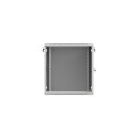 Rack mount cabinet 19" 12U 600x600 grey
