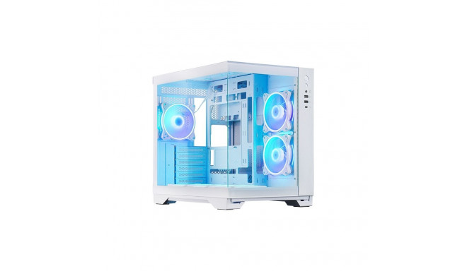 Chieftec kuubikujuline arvutikorpus GM-30W-TG-OP, valge