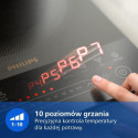Philips induktsioonpliidiplaat 5000 series HD5850/90, lauapealne, 29.5cm, 1 keedualaga, must, hall