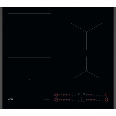 AEG induktsioonpliidiplaat TI64IB10FB integreeritav 60cm 4 keedualaga, must