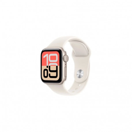 Apple Watch SE 3 (2025) GPS 40mm Starlight Alu Case, Starlight Sport Band M/L EU MEH54