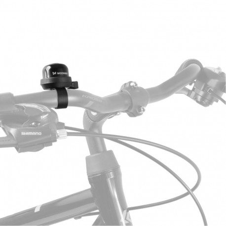 Wozinsky Wozinsky WDR-S2 Bicycle Bell for Aluminum Mechanical Bikes - Black