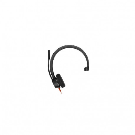 HP Poly Blackwire 3315 Monaural Microsoft Teams Certified USB-C Headset +3.5mm Plug +USB-C/A Adapter