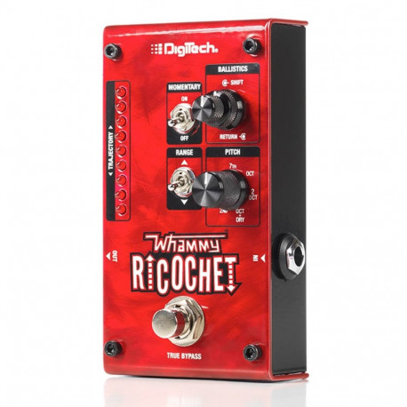 Guitar Effect Pedal - DigiTech Whammy Ricochet Red 24-Bit LED 9 V DC