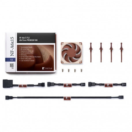 Case Fan - Noctua NF-A6x15 FLX 60x15 mm Bronze