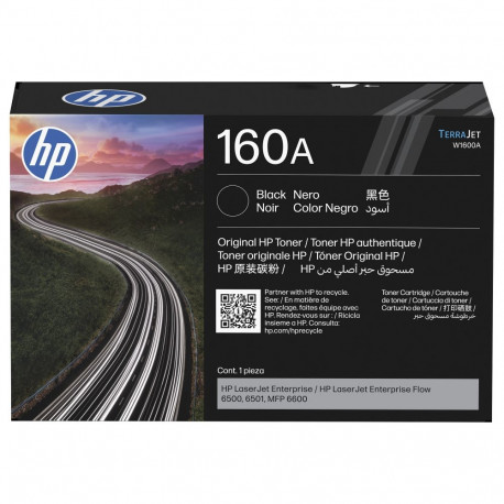 HP LaserJet toonerikassett 160A, originaal, 10500 lehekülge, must